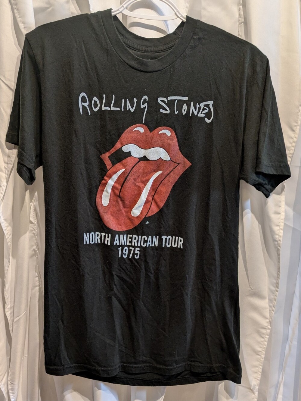 17 Vintage Style The Rolling Stones 1975 North American Tour Graphic Tee Medium